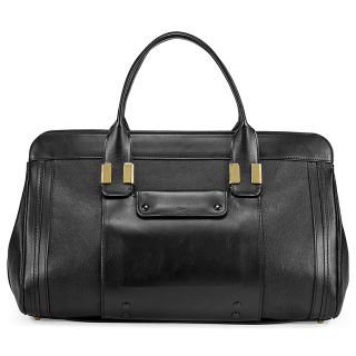 Chloe Alice Medium Satchel Handbag In Black