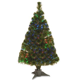 National Tree Co. Fiber Optics 2.6 Green Artificial Christmas Tree