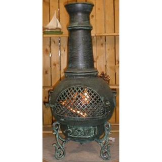 The Blue Rooster Aluminum Natural Gas / Propane Chiminea