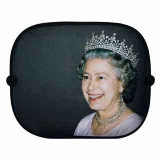 Children's Fun Sun Car Window Shade   The Queen Of England