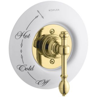 Honesty Valve Trim with Push Button Diverter and Lever Handle For Rite