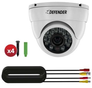 Defender Pro Single 800TVL Ultra High Resolution Widescreen Indoor/Outdoor Dome Security Camera   21318