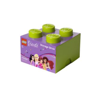 LEGO Friends Lime Green Storage Brick 4   17809674  