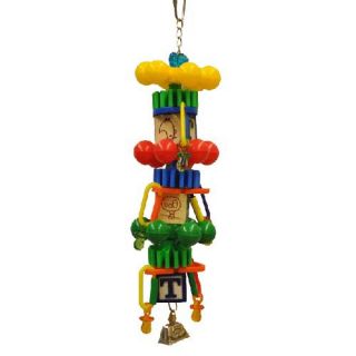 and E Cage Co. Spin Tower Bird Toy   Bird Cage Accessories