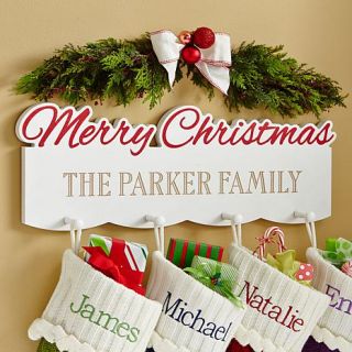 Personal Creations Personalized Merry Christmas Stocking Holder   7928021