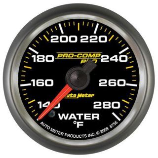 Auto Meter   Pro Comp Pro Water Temperature Gauge
