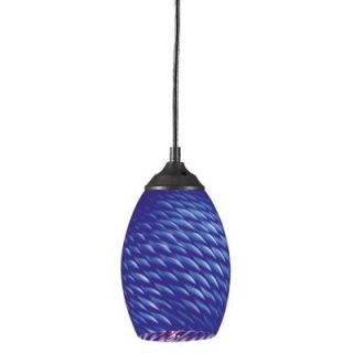 Filament Design Lawrence 1 Light Sand Black Incandescent Ceiling Mini Pendant CLI JB131 BLUE