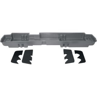 DU-HA Truck Storage System — Ford F-250 Super Duty Crew Cab, Fits 2003-2007 Models with 60/40 Bench Seat, Light Gray, Model# 20069  Interior Storage