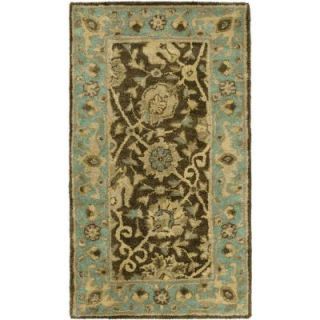 Safavieh Antiquity Brown/Green 2 ft. 3 in. x 4 ft. Area Rug AT21G 24