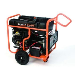 Generac 15,000 Watt Gasoline Powered Portable Generator with OHVI Engine 5734