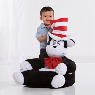 Trend Lab Dr. Seuss the Cat in the Hat Kids Plush Character Chair