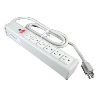 Legrand/Wiremold 6 ft. 6 Outlet Office Power Strip with On/Off Switch R610
