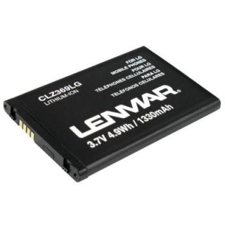 Lenmar Lithium Ion 1330mAh/3.7 Volt Mobile Phone Replacement Battery CLZ369LG