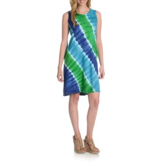 La Cera Womens Tie Dye Tank Dress   17601876   Shopping