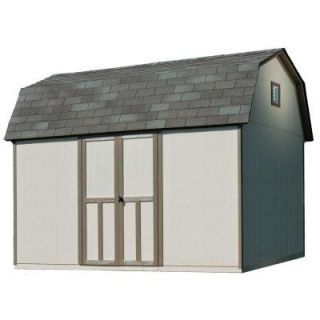 Handy Home Products Briarwood 12 ft. x 8 ft. Wood Storage Shed 19353 8