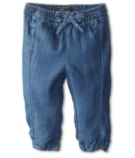 Vince Kids Chambray Relaxed Pull On Pant (Infant) Indigo