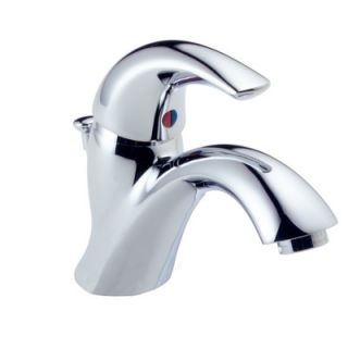 Delta C Spout Series Single Hole Bathroom Faucet with Single Handle