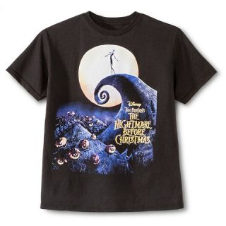 Disney The Nightmare Before Christmas Boys T Shirt   Black