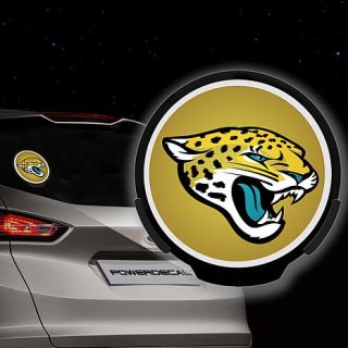 Officially Licensed NFL Motion Sensor LED Power Decal 2 Team Logo Inserts   Jaguars   8239798