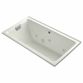 Kohler K 856 LH Tea For Two 66 x 36 Alcove Whirlpool Bath with Left Hand Drain and Heater without Trim