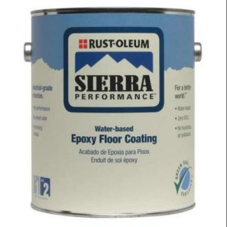 RUST OLEUM 208068 S40 Epoxy Floor Coating, Safety Yellow, 1G