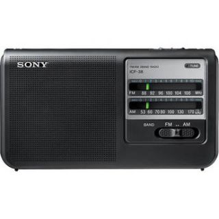 Sony  ICF 38 Portable AM/FM Radio ICF38